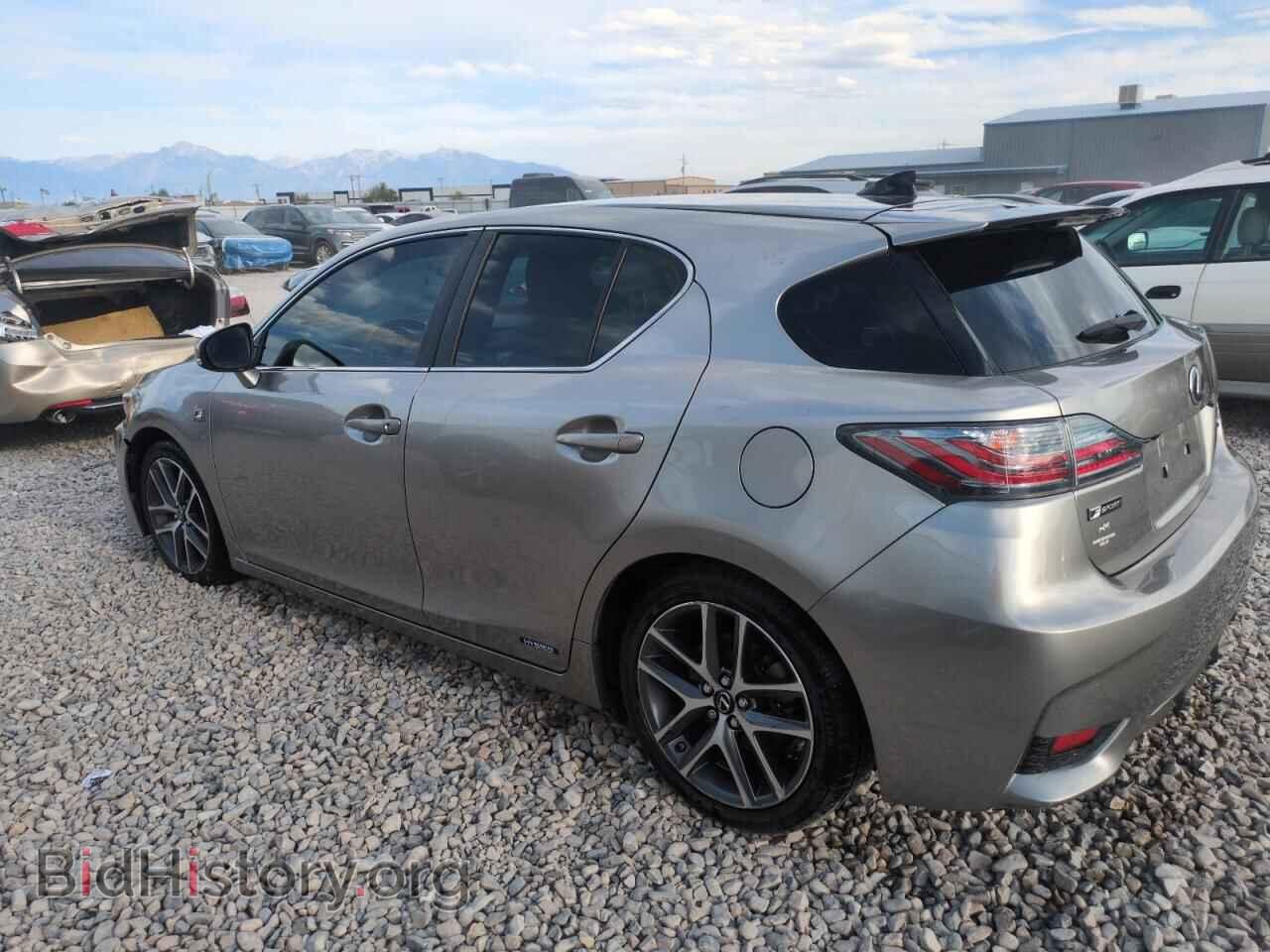 2017 LEXUS CT 200 - VIN: JTHKD5BH6H2298596 - Фото 2