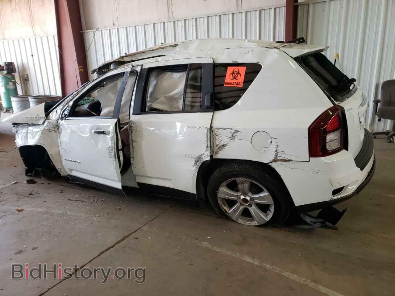 2016 JEEP COMPASS - VIN: 1C4NJCEB0GD800492 - Фото 2