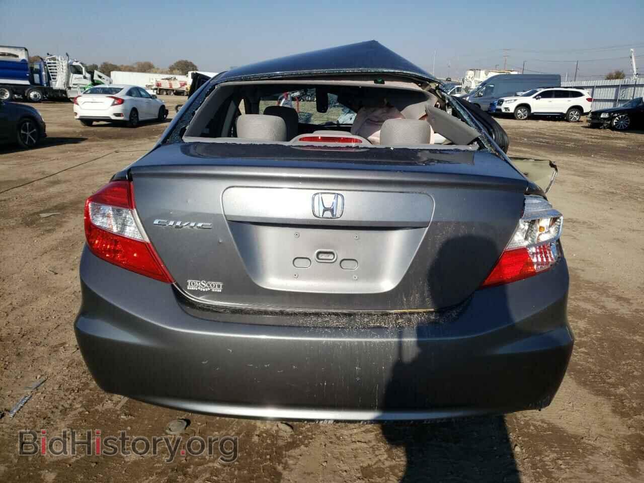 2012 HONDA CIVIC - VIN: 2HGFB2F55CH611629 - Фото 6