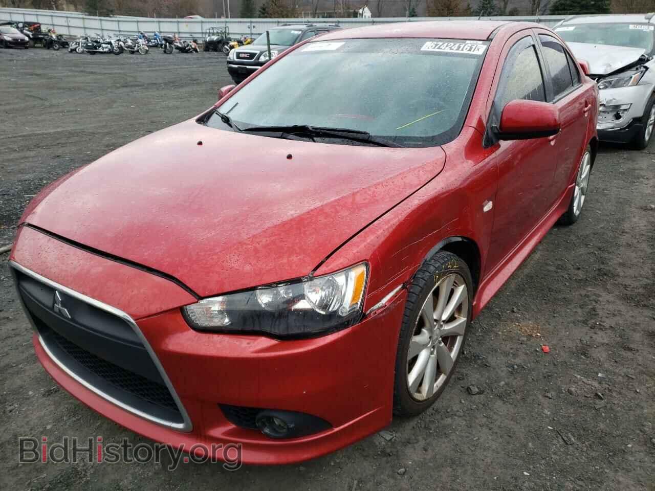 2014 MITSUBISHI LANCER - VIN: JA32U8FW3EU005702 - Фото 2