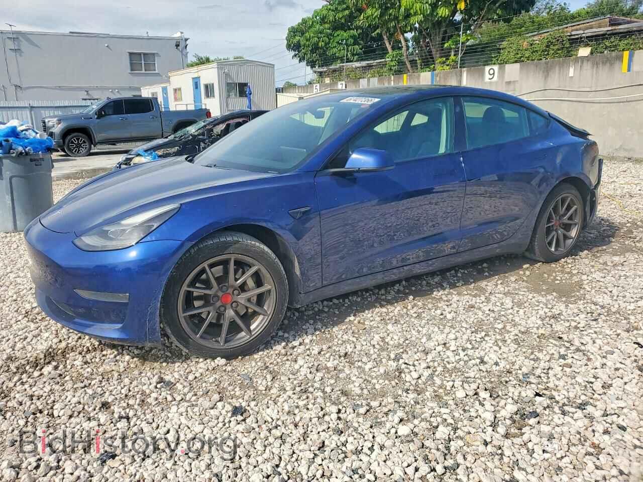 Photo 5YJ3E1EA6MF048129 - TESLA MODEL 3 2021