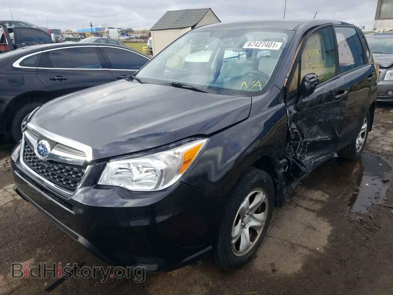 2014 SUBARU FORESTER - VIN: JF2SJAAC6EH519455 - Фото 2