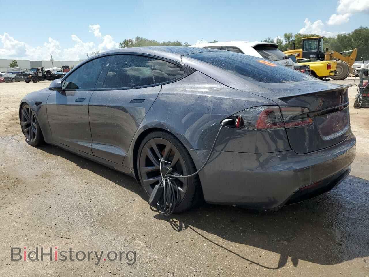 2021 TESLA MODEL S - VIN: 5YJSA1E67MF438207 - Фото 2
