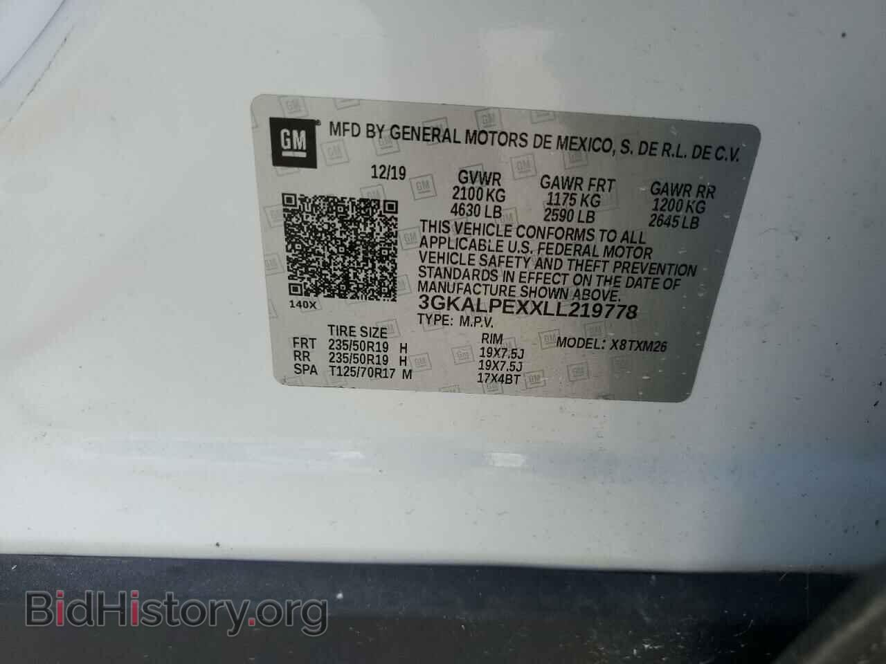 2020 GMC TERRAIN - VIN: 3GKALPEXXLL219778 - Фото 13