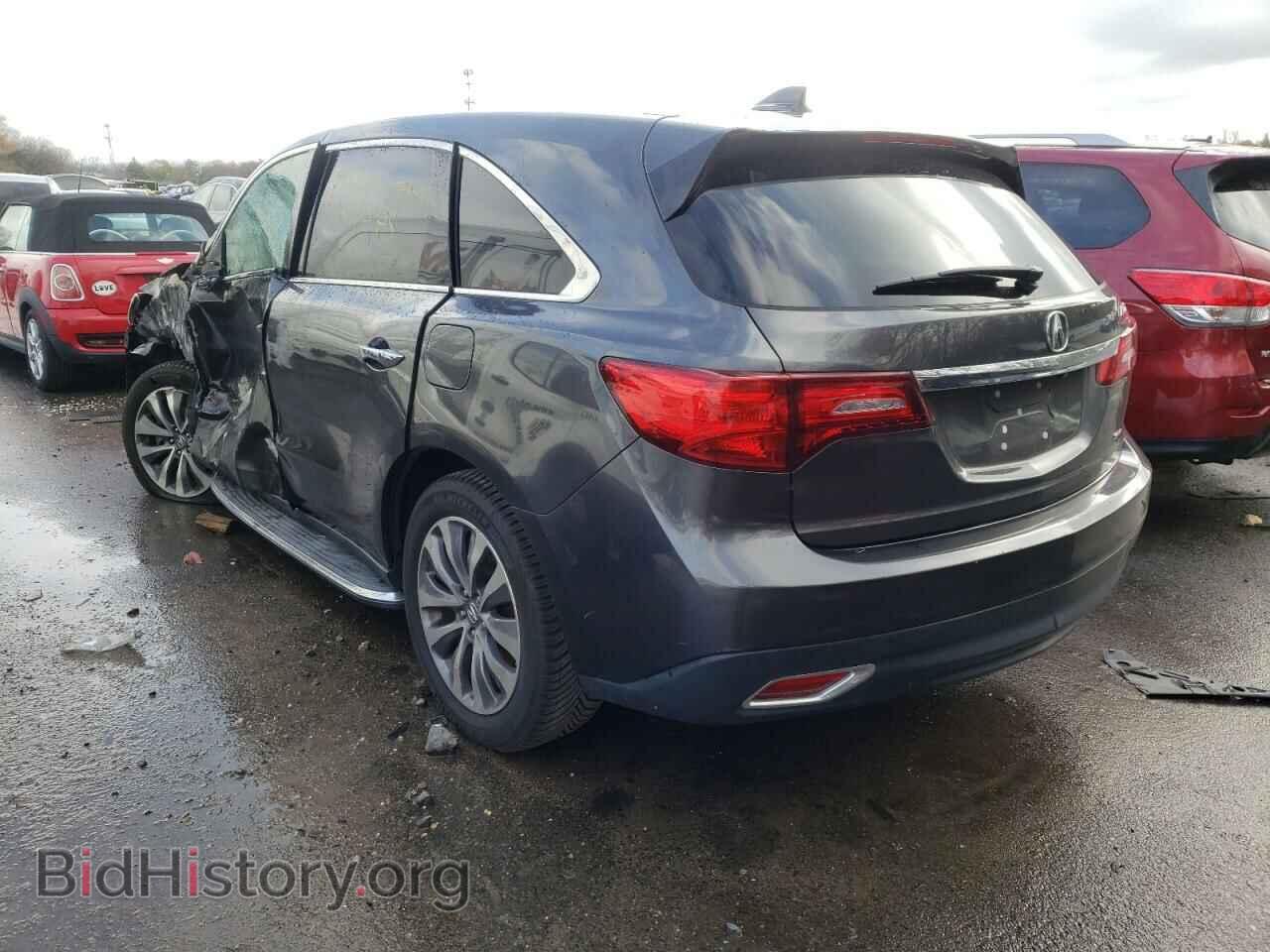 2014 ACURA MDX - VIN: 5FRYD4H44EB005229 - Фото 2
