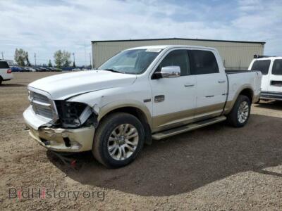 2013 RAM 1500 1500 Longh, белый — VIN 1C6RR7PTXDS563659, Copart