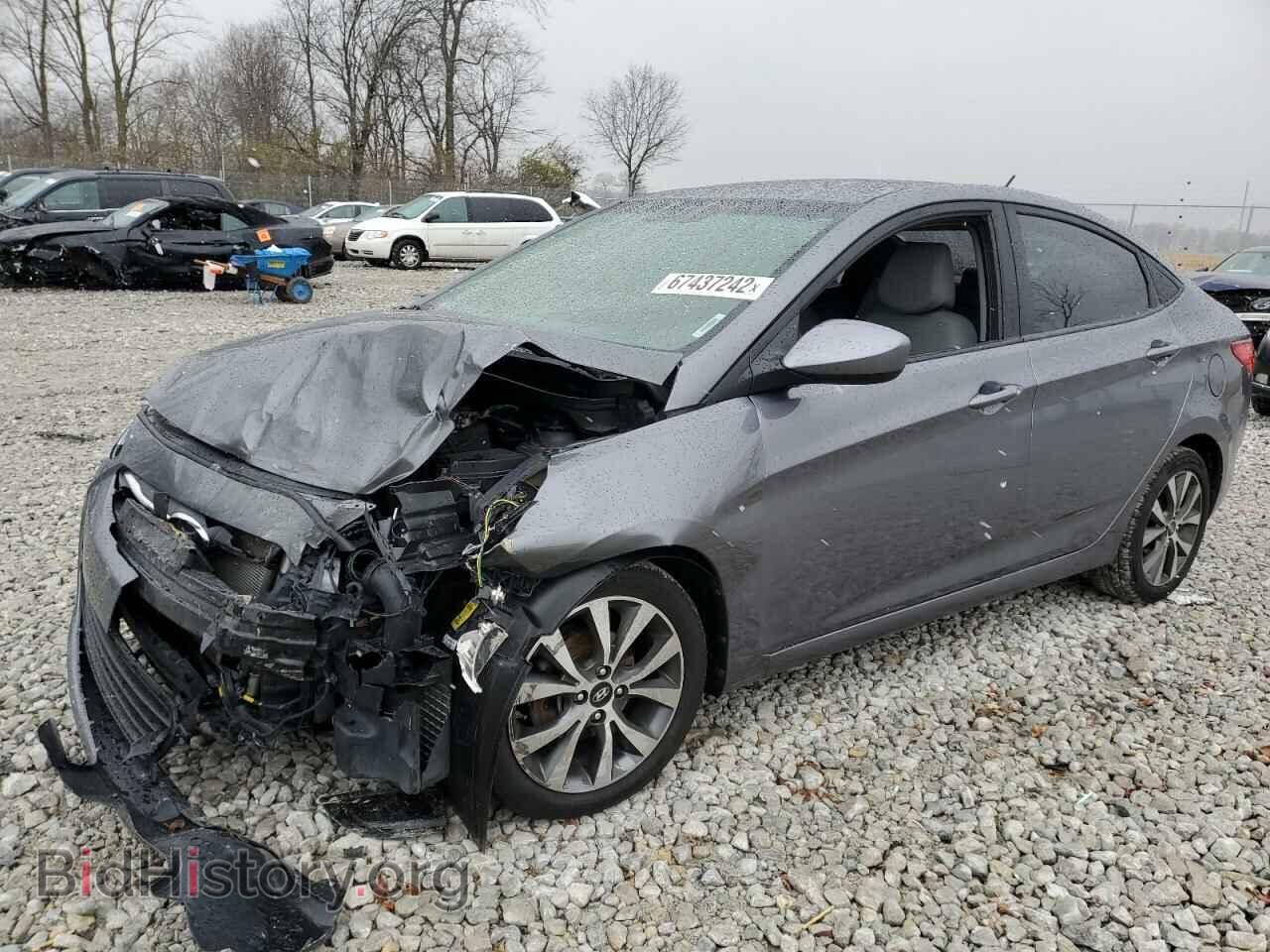 Photo KMHCT4AE3HU283936 - HYUNDAI ACCENT 2017