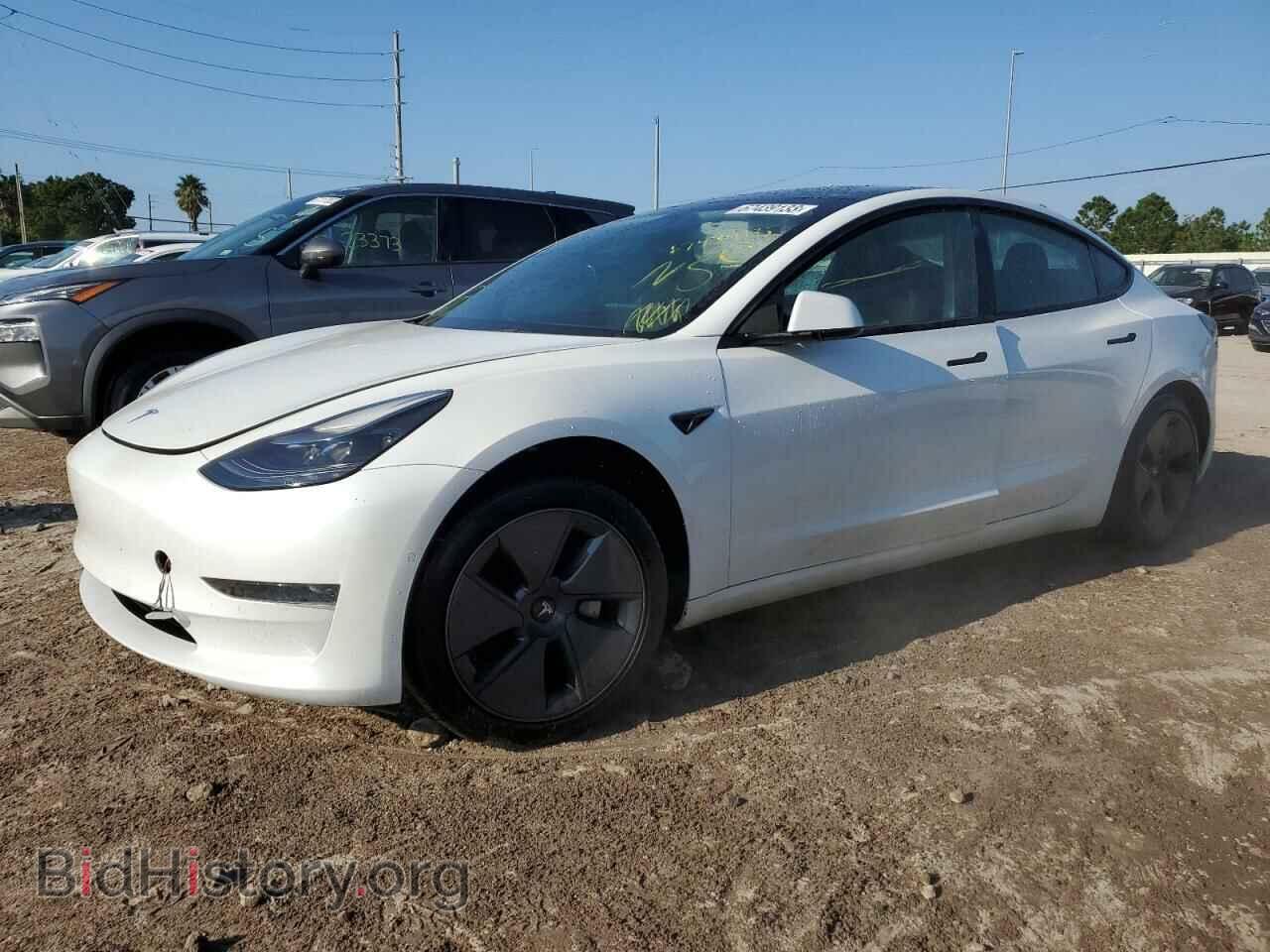 Photo 5YJ3E1EA2MF088322 - TESLA MODEL 3 2021