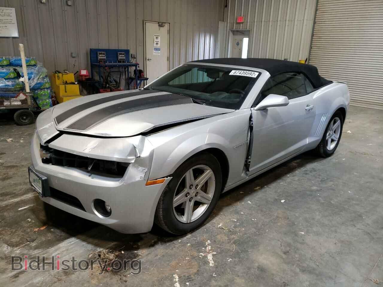 Photo 2G1FB3D32C9182880 - CHEVROLET CAMARO 2012