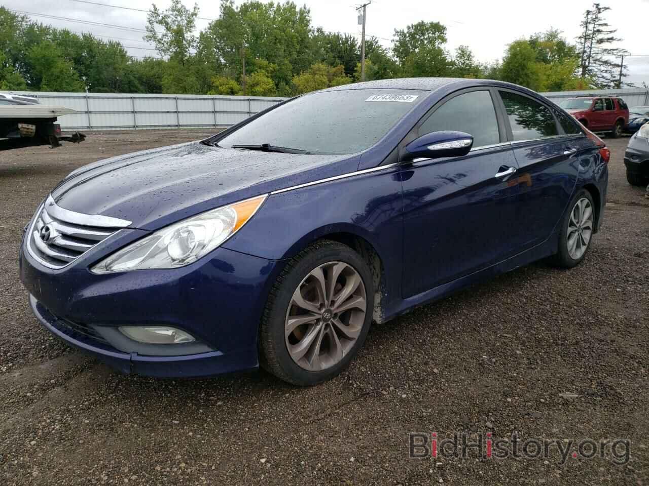 Hyundai Sonata 2014 черная