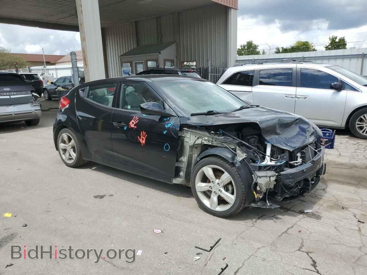 2014 HYUNDAI VELOSTER - VIN: KMHTC6AD0EU206620 - Фото 4