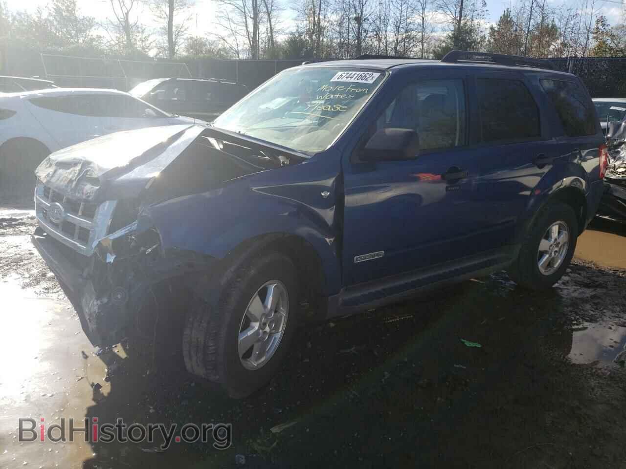 Photo 1FMCU03158KB28932 - FORD ESCAPE 2008