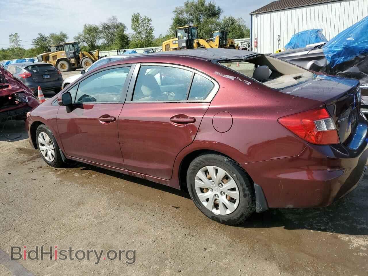 2012 HONDA CIVIC - VIN: 19XFB2F56CE025063 - Фото 2