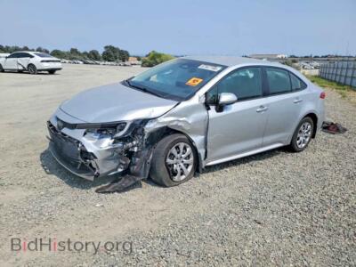 2023 Toyota COROLLA LE, серебристый — VIN JTDBCMFE7P3003237, Copart