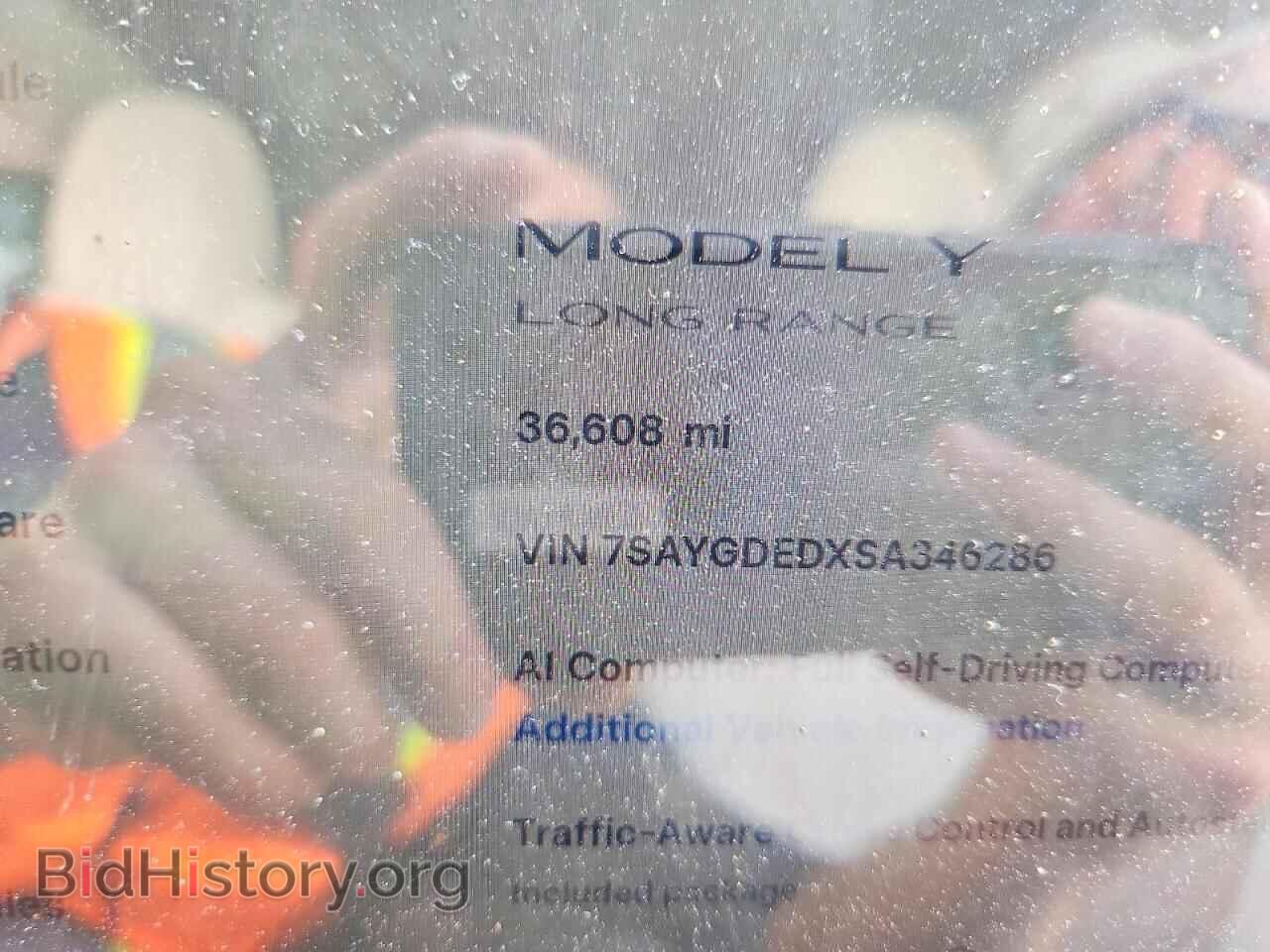 2025 TESLA MODEL Y - VIN: 7SAYGDEDXSA346286 - Photo 9