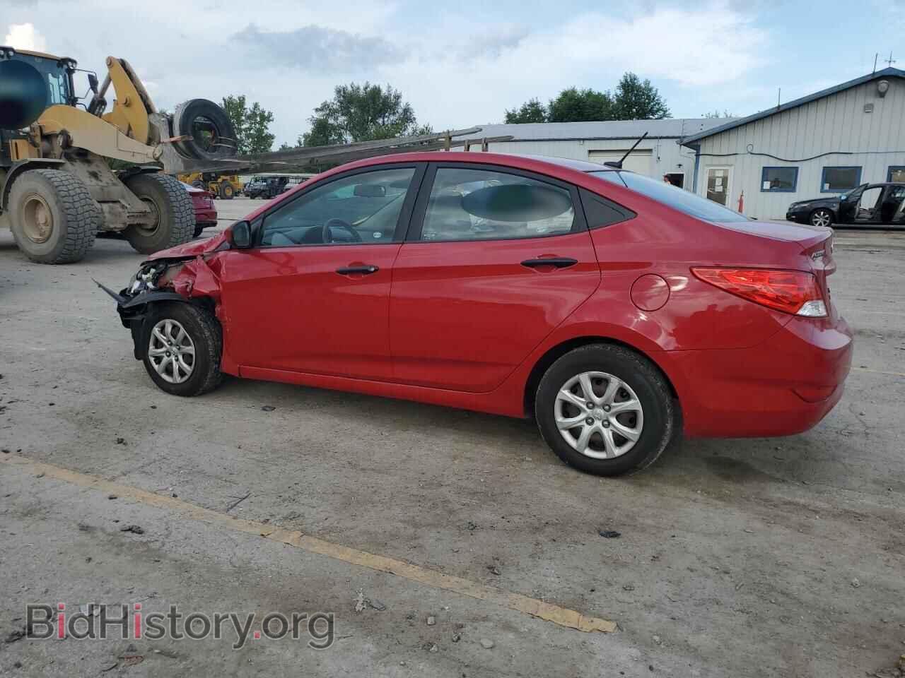 2012 HYUNDAI ACCENT - VIN: KMHCT4AEXCU091695 - Фото 2