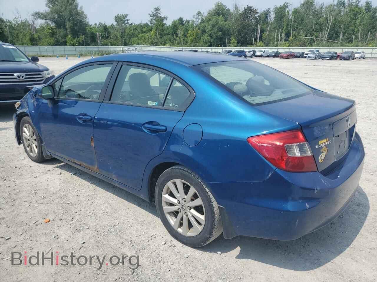 2012 HONDA CIVIC - VIN: 2HGFB2F80CH531861 - Фото 2