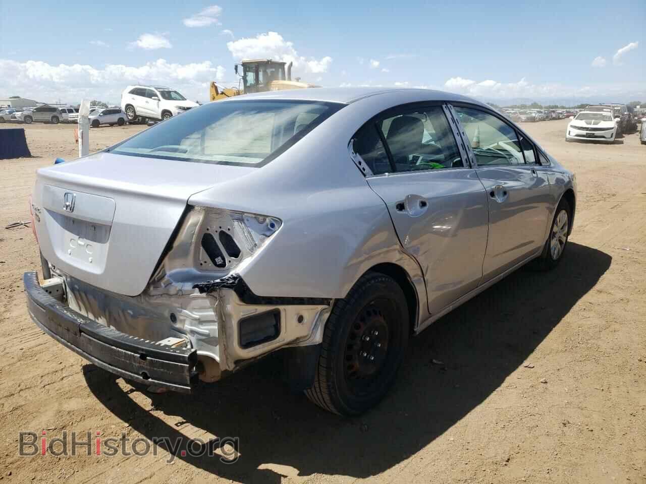2012 HONDA CIVIC - VIN: 19XFB2F55CE306366 - Фото 3