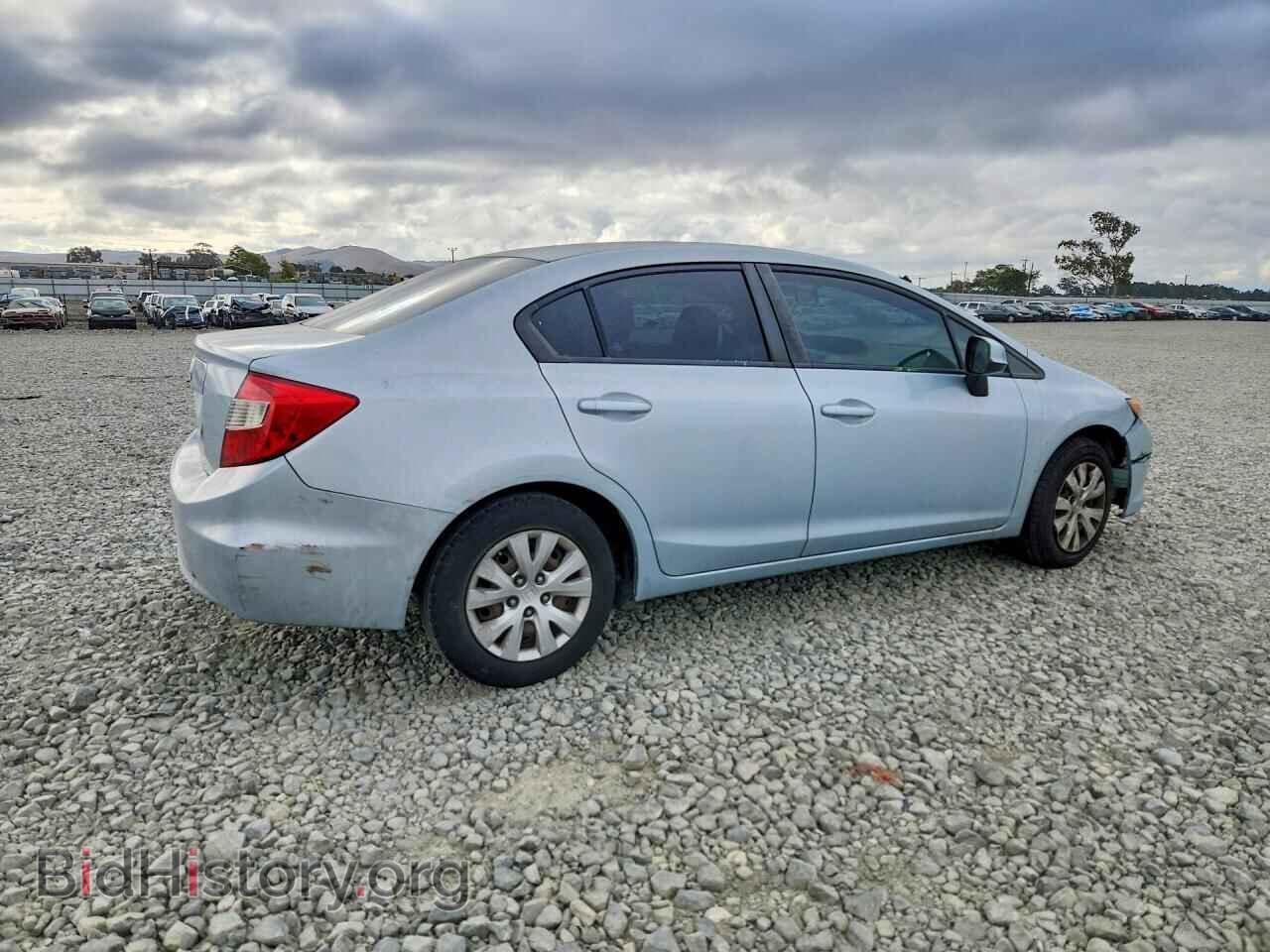 2012 HONDA CIVIC - VIN: 2HGFB2F51CH598006 - Фото 3