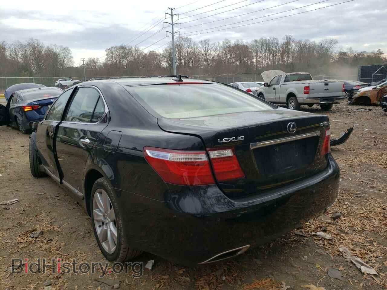 2008 LEXUS LS600 - VIN: JTHDU46F585002980 - Фото 3