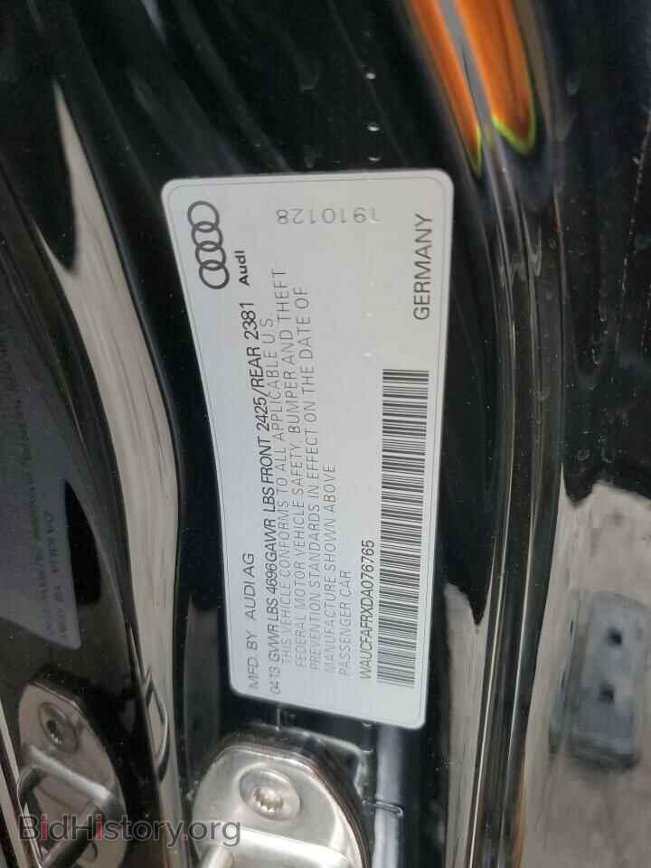 2013 AUDI A5 - VIN: WAUCFAFRXDA076765 - Фото 13