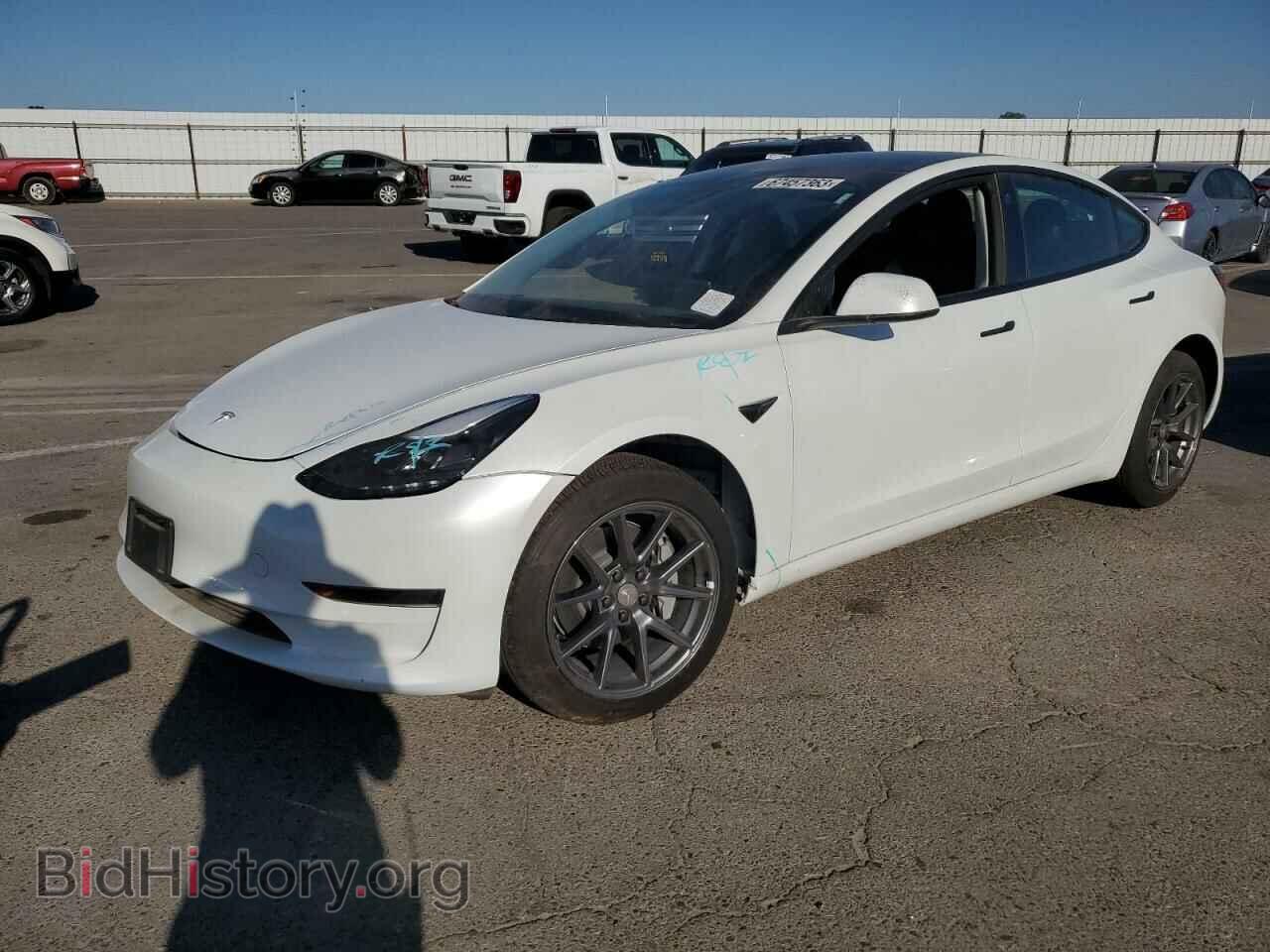 Photo 5YJ3E1EA5NF246461 - TESLA MODEL 3 2022