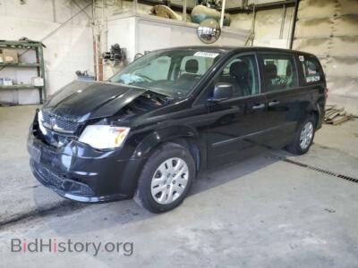 2013 Dodge CARAVAN Grand Cara, черный — VIN 2C4RDGBG5DR796402, Copart