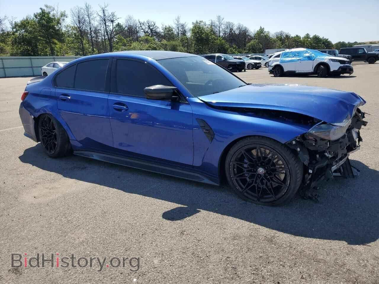 2022 BMW M3 - VIN: WBS43AY09NFL94341 - Фото 4