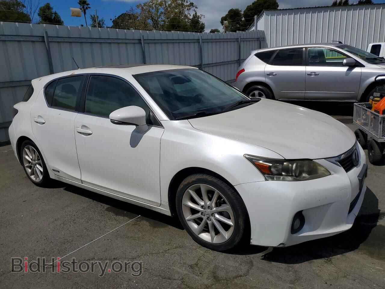 2011 LEXUS CT 200 - VIN: JTHKD5BH6B2020904 - Фото 4