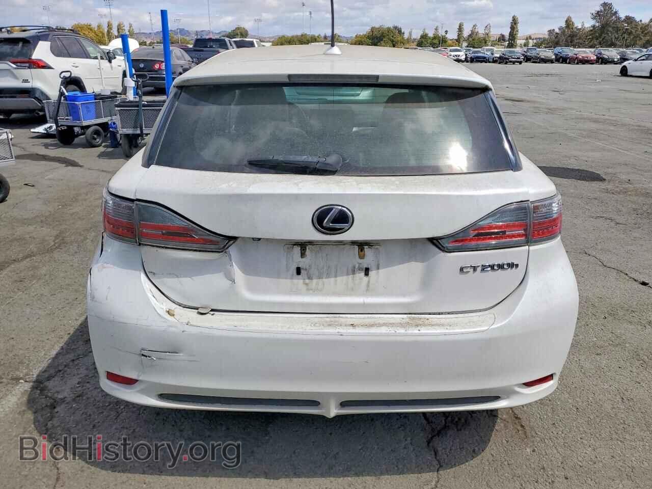 2011 LEXUS CT 200 - VIN: JTHKD5BH6B2020904 - Фото 6
