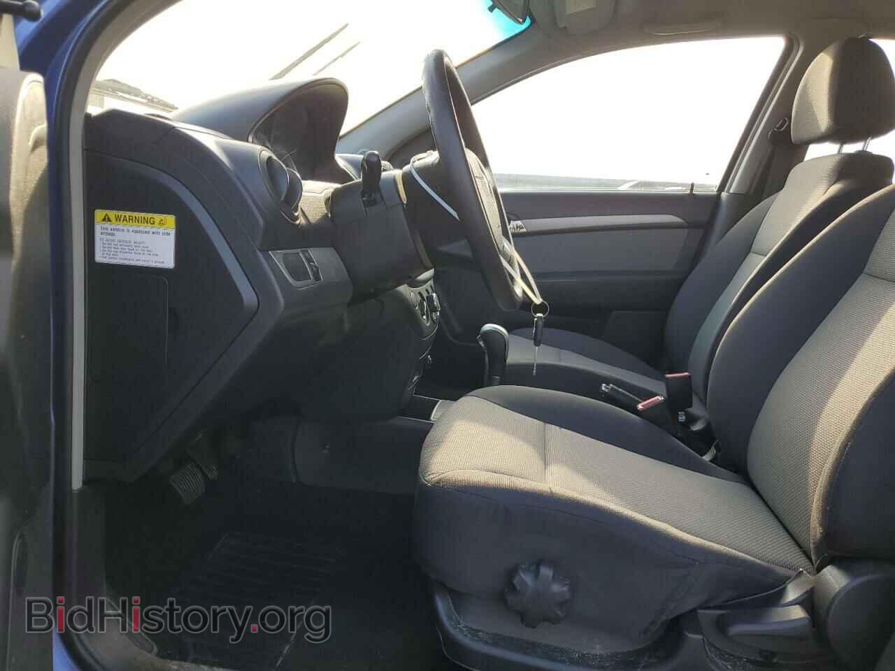 2009 CHEVROLET AVEO - VIN: KL1TD66E09B317762 - Фото 7