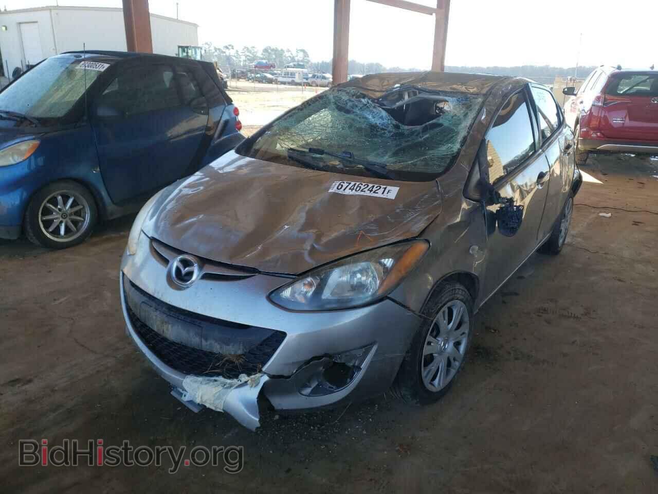 2012 MAZDA 2 - VIN: JM1DE1KY3C0137868 - Фото 2