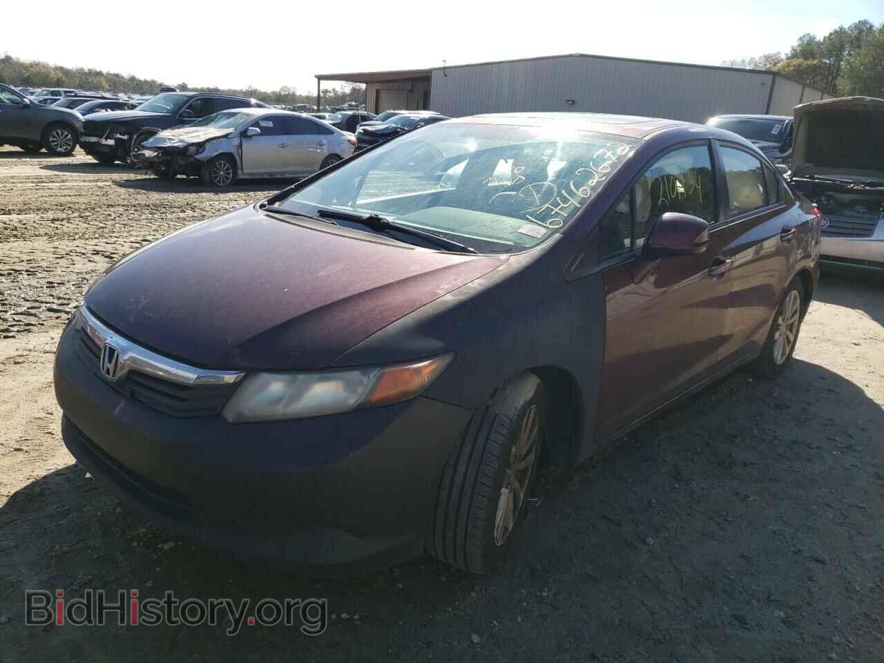 Фотография 2HGFB2F84CH549408 - HONDA CIVIC 2012