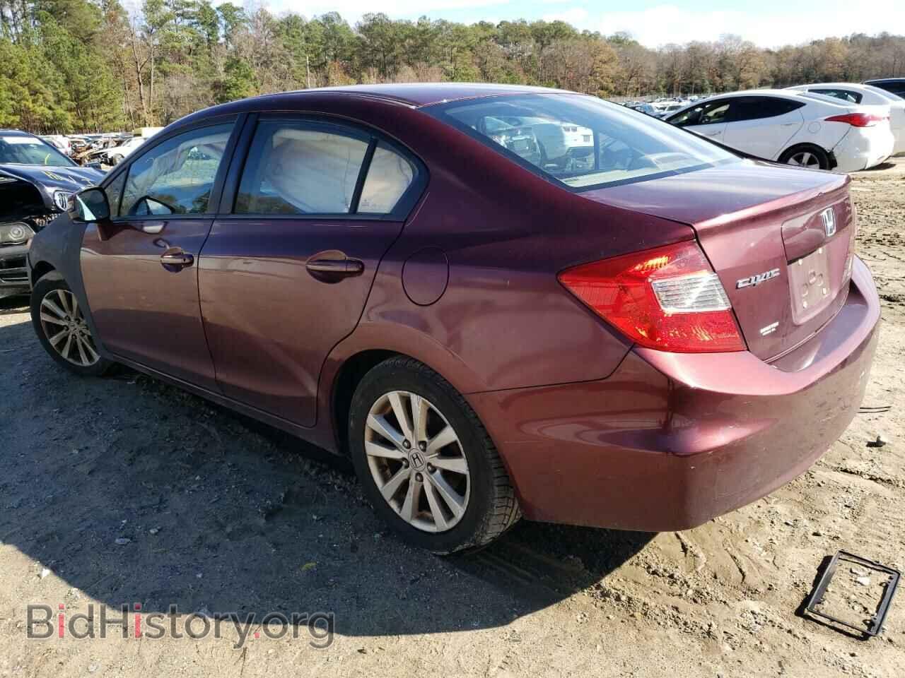 2012 HONDA CIVIC - VIN: 2HGFB2F84CH549408 - Фото 2