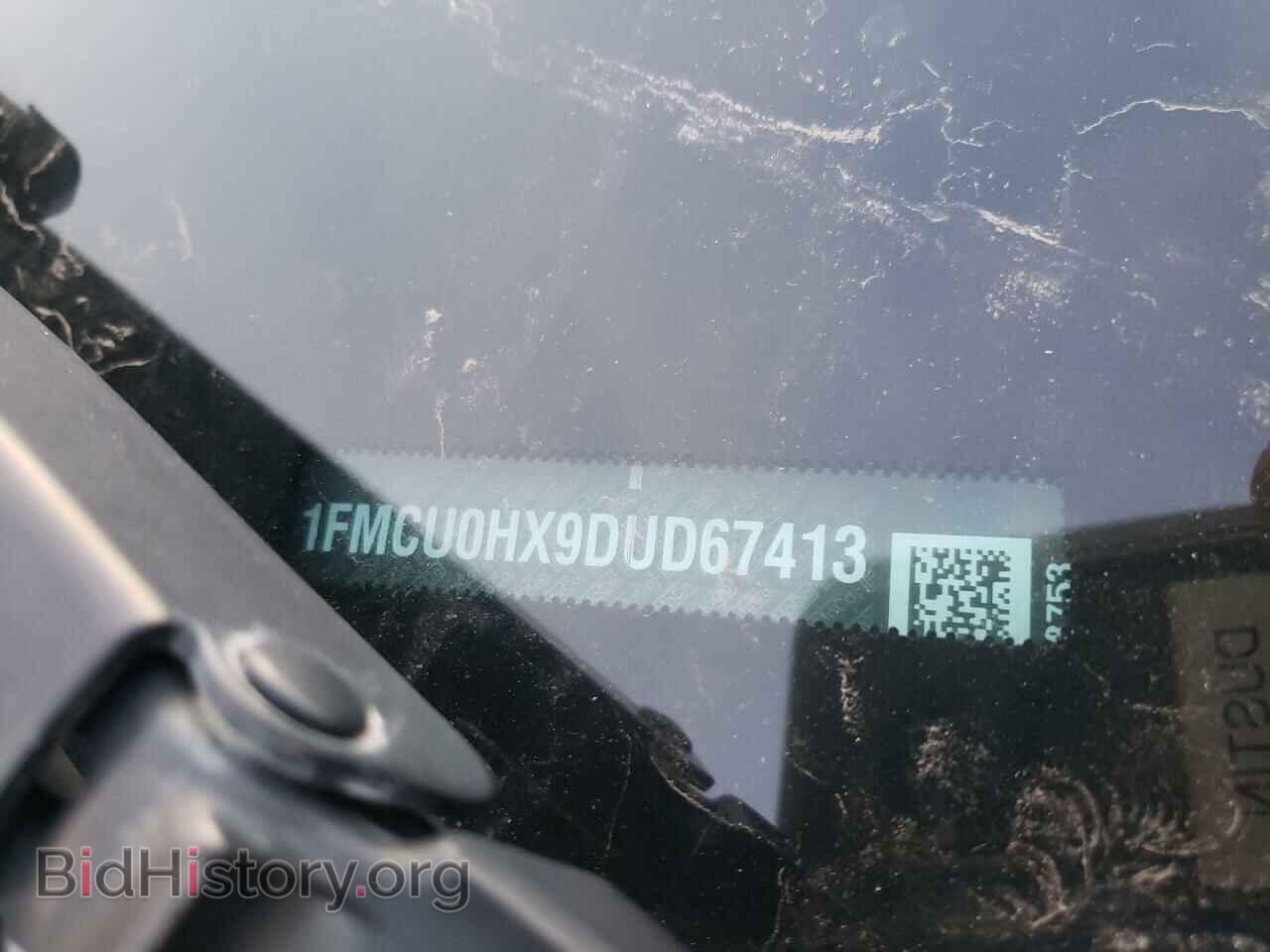 2013 FORD ESCAPE - VIN: 1FMCU0HX9DUD67413 - Фото 10