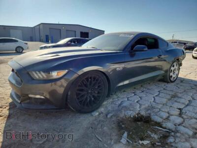 2016 Ford MUSTANG GT, серый — VIN 1FA6P8CFXG5317288, Copart