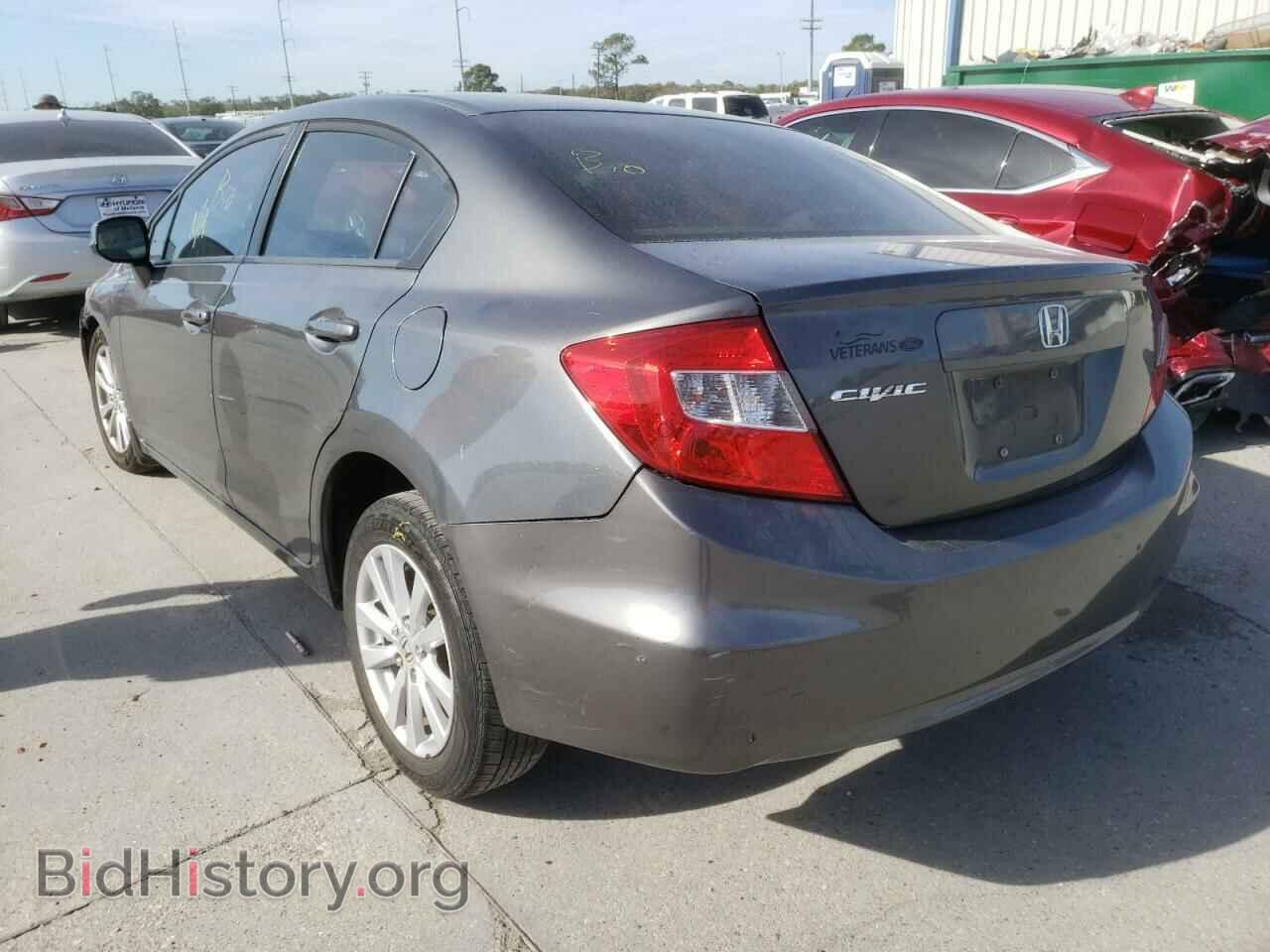 2012 HONDA CIVIC - VIN: 2HGFB2F86CH501960 - Фото 3