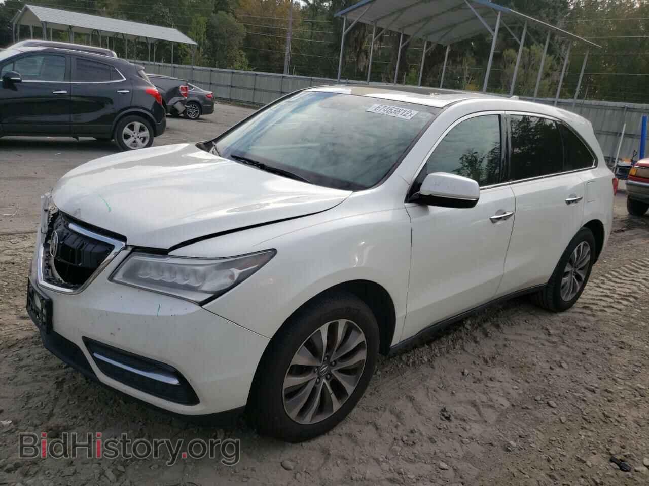 Photo 5FRYD4H46EB035221 - ACURA MDX 2014