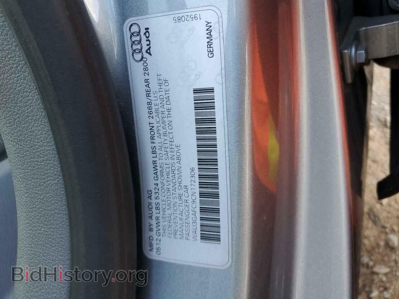 2012 AUDI A7 - VIN: WAU3GAFC9CN172306 - Фото 13