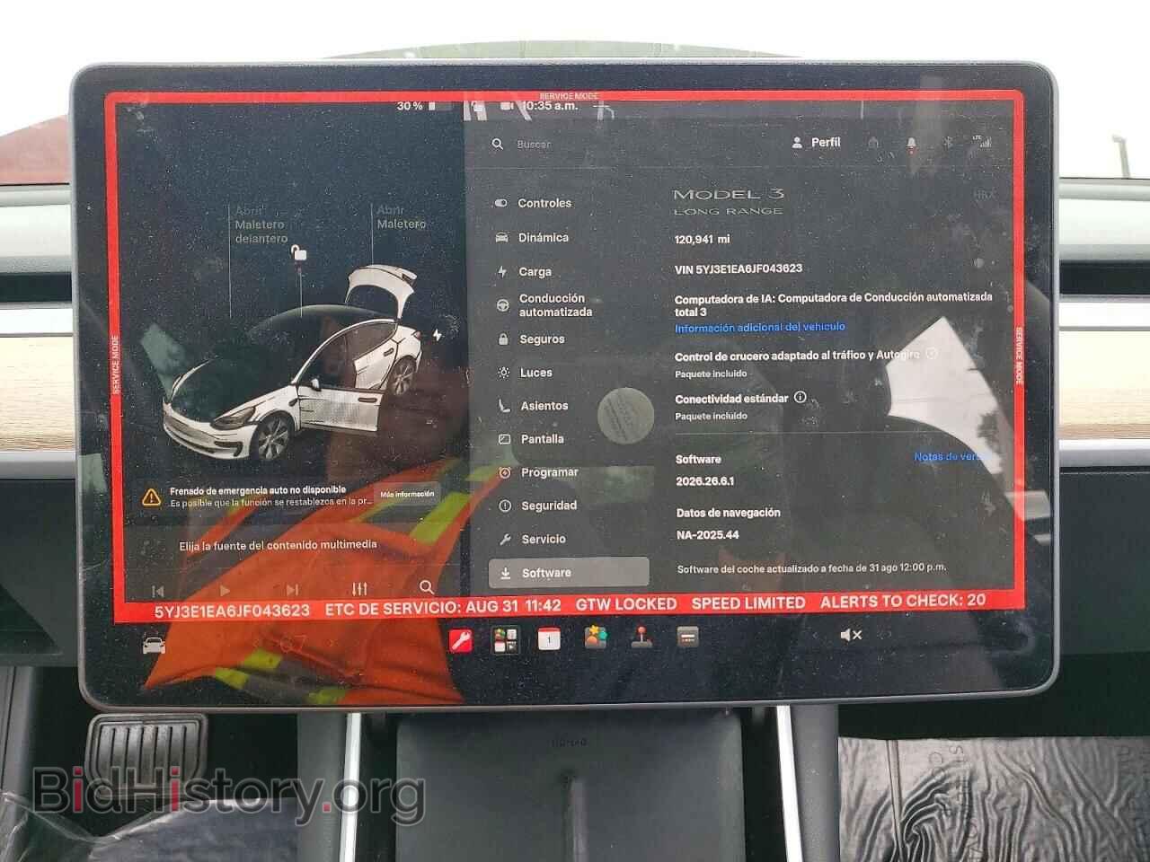 2018 TESLA MODEL 3 - VIN: 5YJ3E1EA6JF043623 - Фото 9