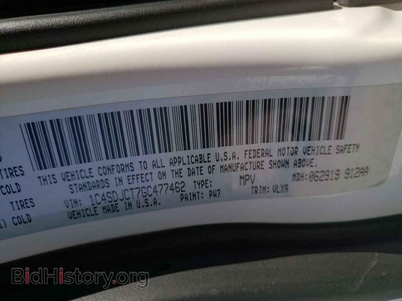 2016 DODGE DURANGO - VIN: 1C4SDJCT7GC477462 - Photo 10