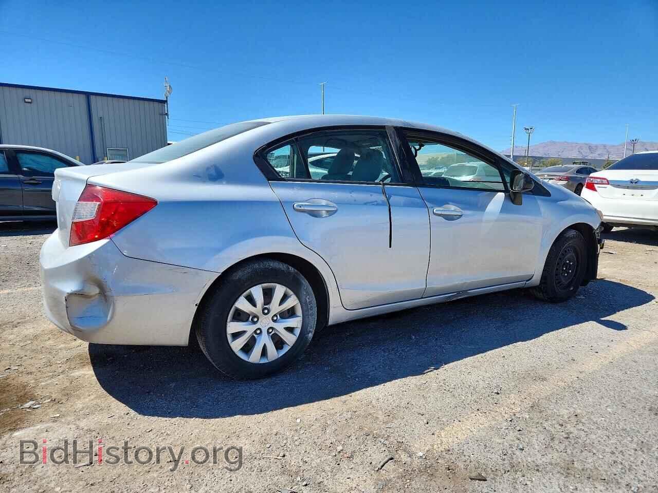 2012 HONDA CIVIC - VIN: 2HGFB2F52CH595812 - Фото 3