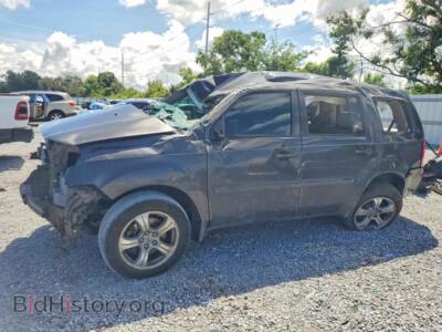 2013 Honda PILOT EX, gray — VIN 5FNYF3H40DB045246, Copart
