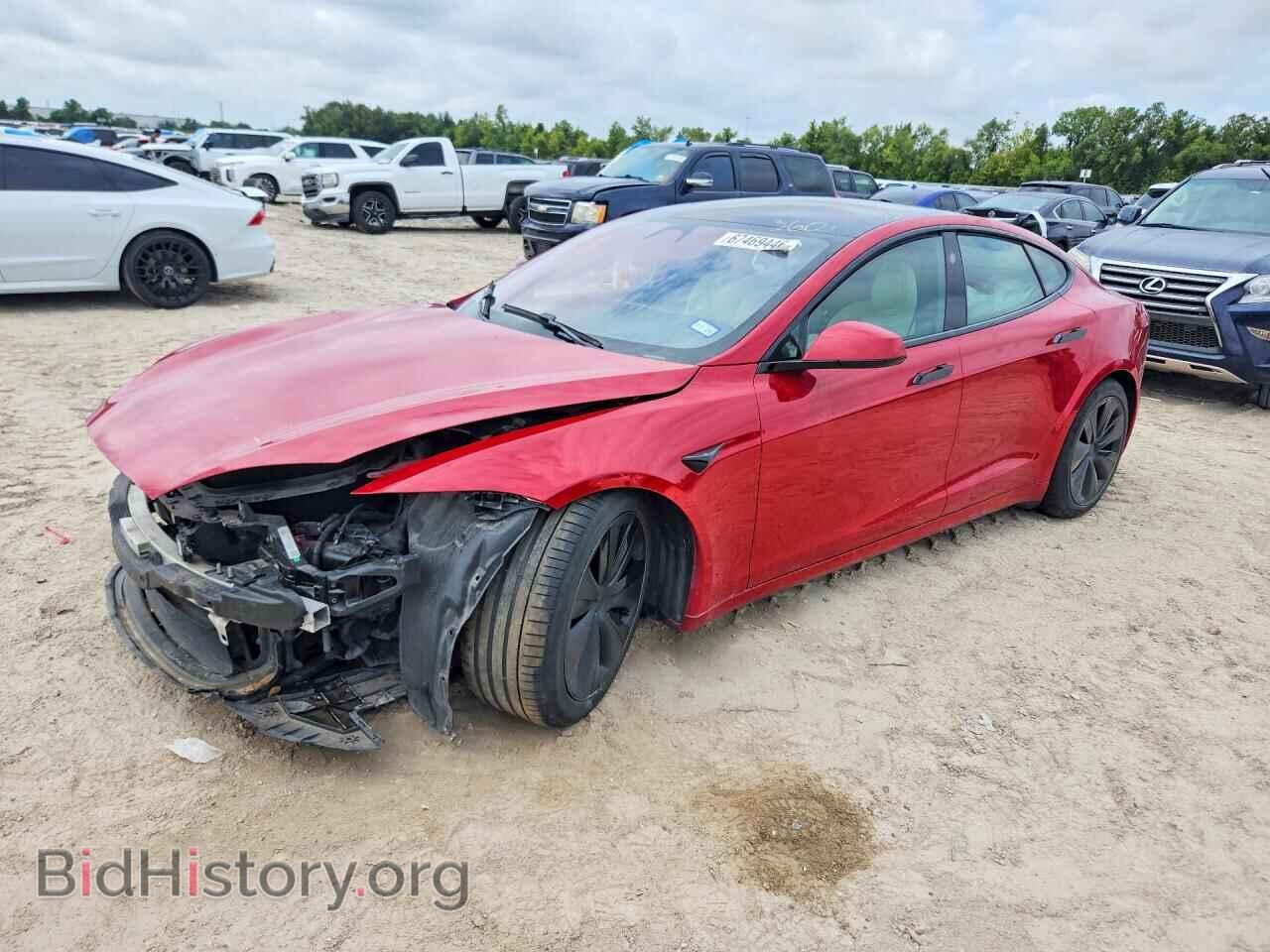 Photo 5YJSA1E66NF496696 - TESLA MODEL S 2022