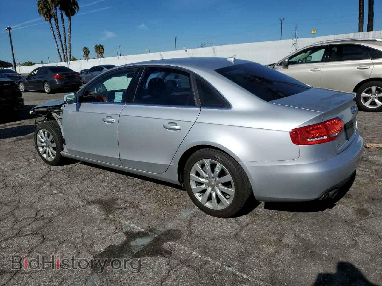 2012 AUDI A4 - VIN: WAUAFAFL9CA105254 - Фото 2