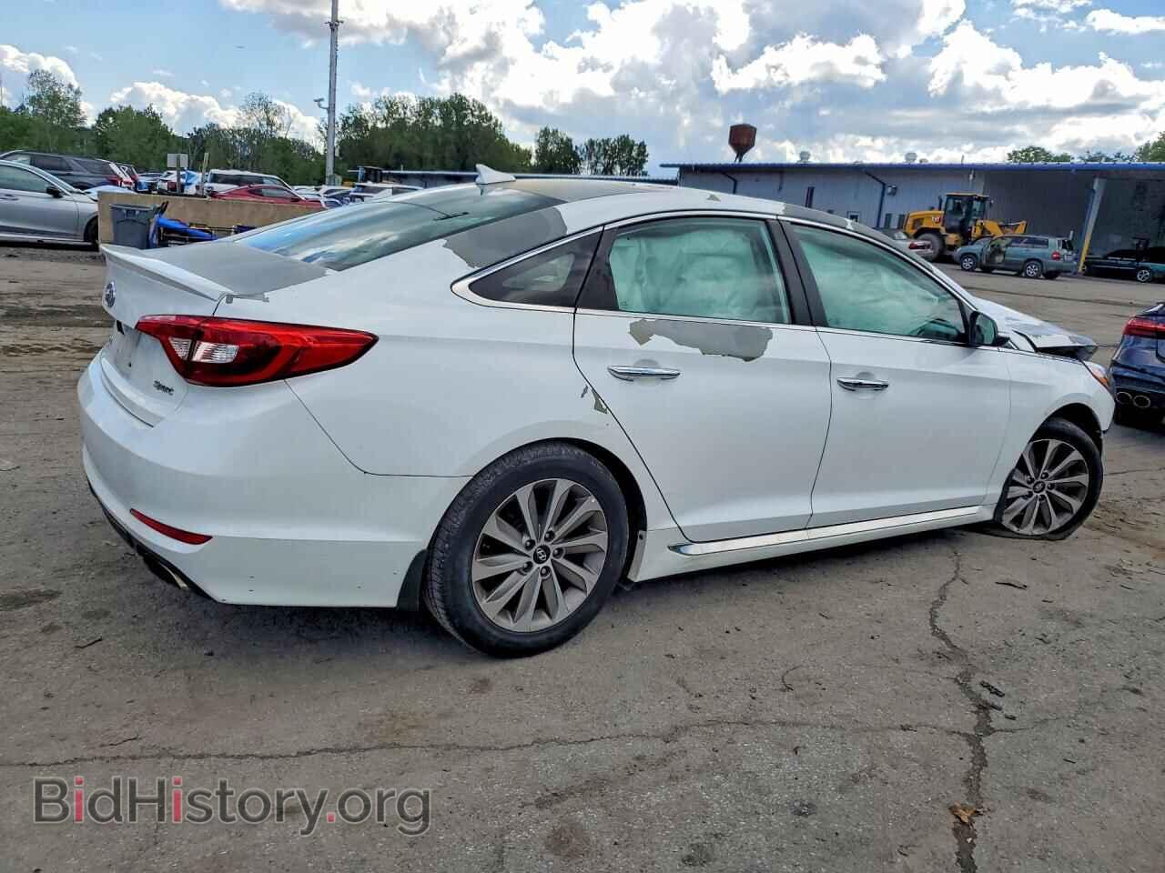 2017 HYUNDAI SONATA - VIN: 5NPE34AF6HH481815 - Фото 3