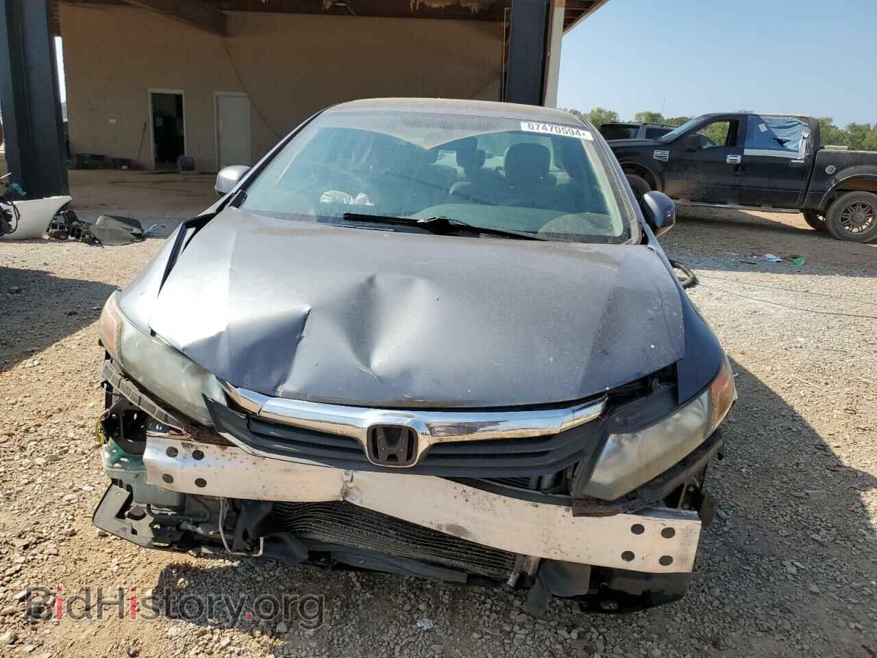 2012 HONDA CIVIC - VIN: 19XFB2F5XCE001607 - Фото 5