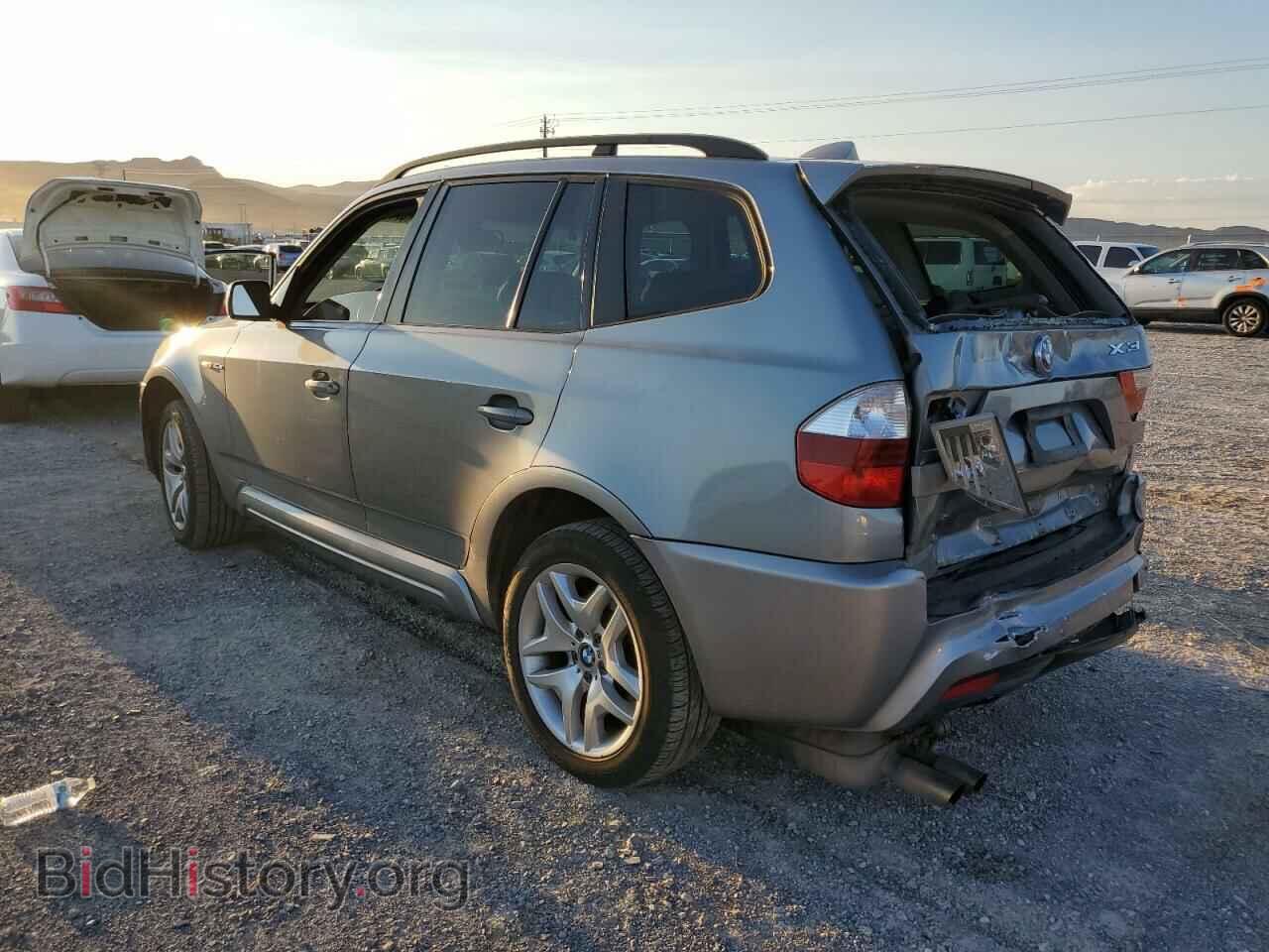 2007 BMW X3 - VIN: WBXPC93447WF10034 - Фото 2