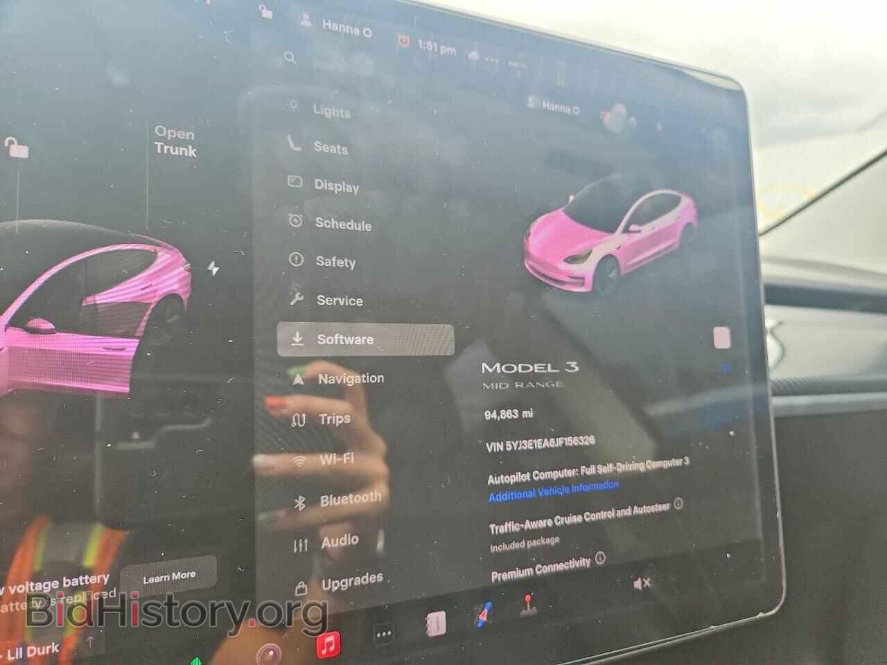2018 TESLA MODEL 3 - VIN: 5YJ3E1EA6JF156326 - Photo 9