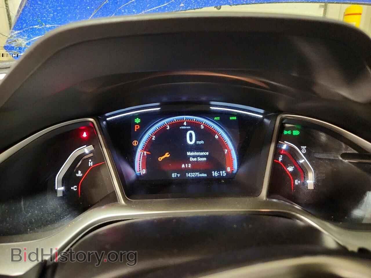 2019 HONDA CIVIC - VIN: 2HGFC2F85KH504084 - Фото 9